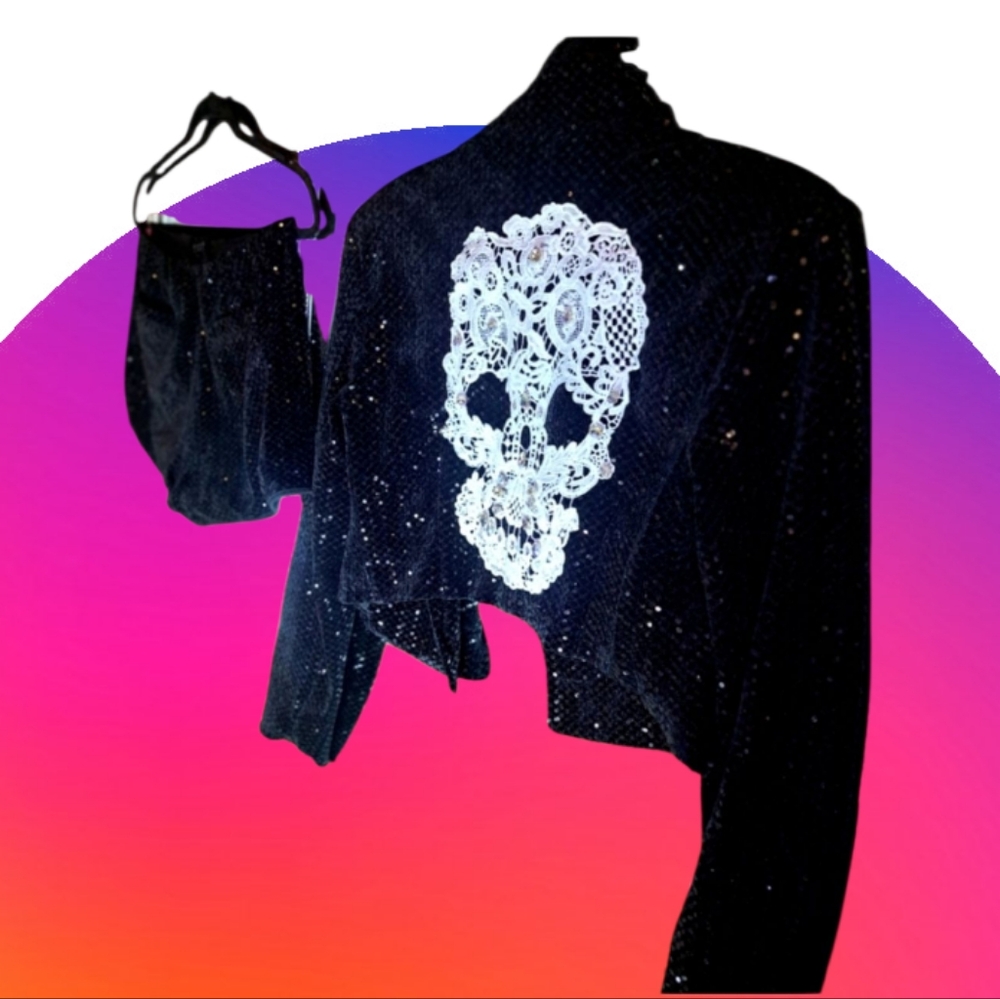 Stunning Sequined Suit